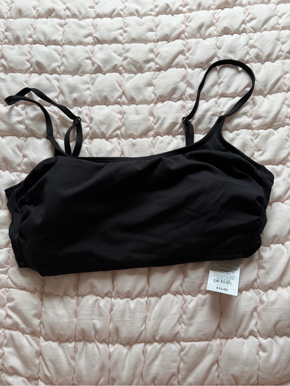 Women's Black Bikini Top